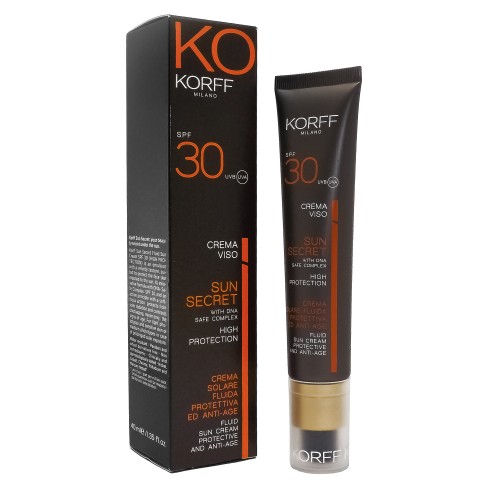 Crema Solare Fluida Spf30 Korff Sun Secret Protettiva E Anti-age 50ml - Cod. 4452